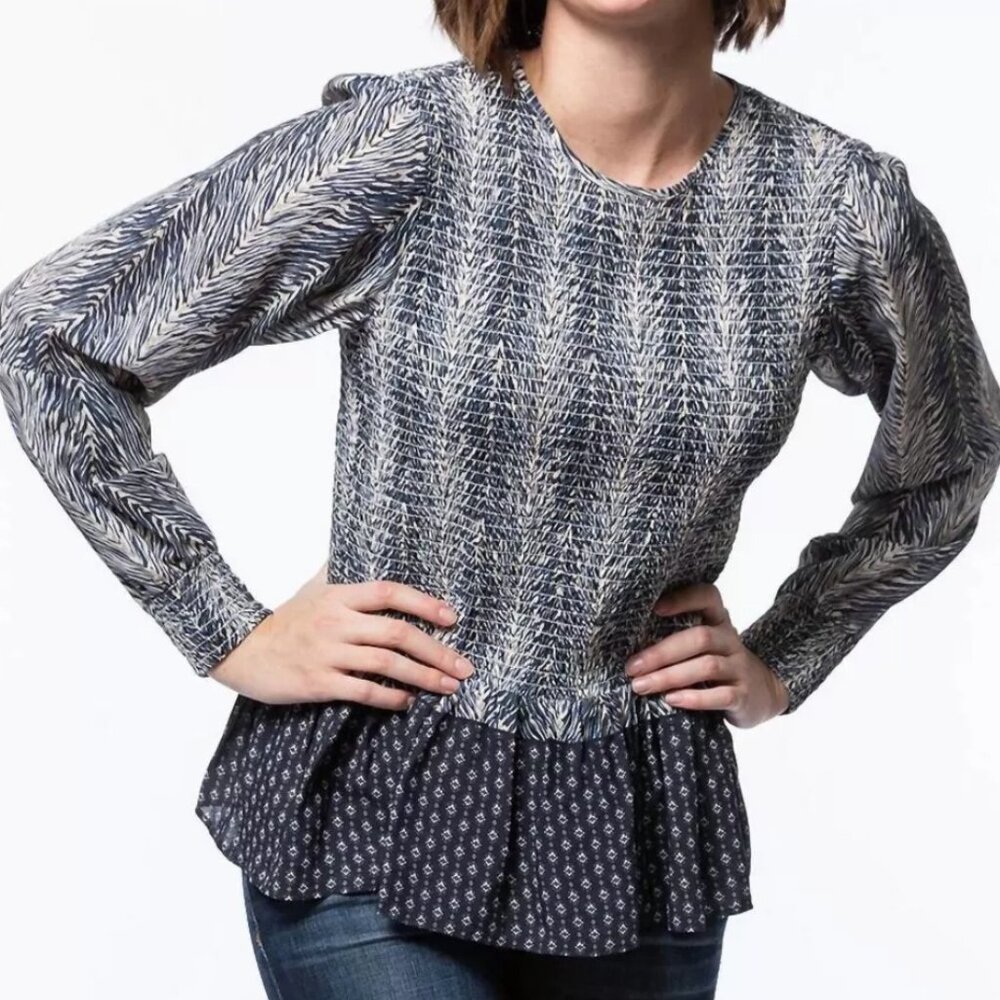 Tyler Boë Women's Gretta Printed Blouse - Size XS